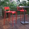 Flash Furniture Red All-Weather Steel Bar Stool, 4PK 4-XU-CH-10318-B-RED-GG - alternate 6